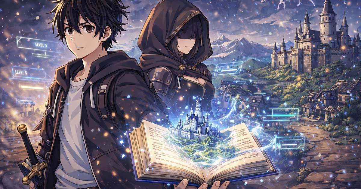 Fantasy Light Novel — illustration thématique
