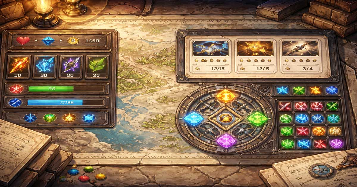 Game mechanics — illustration thématique