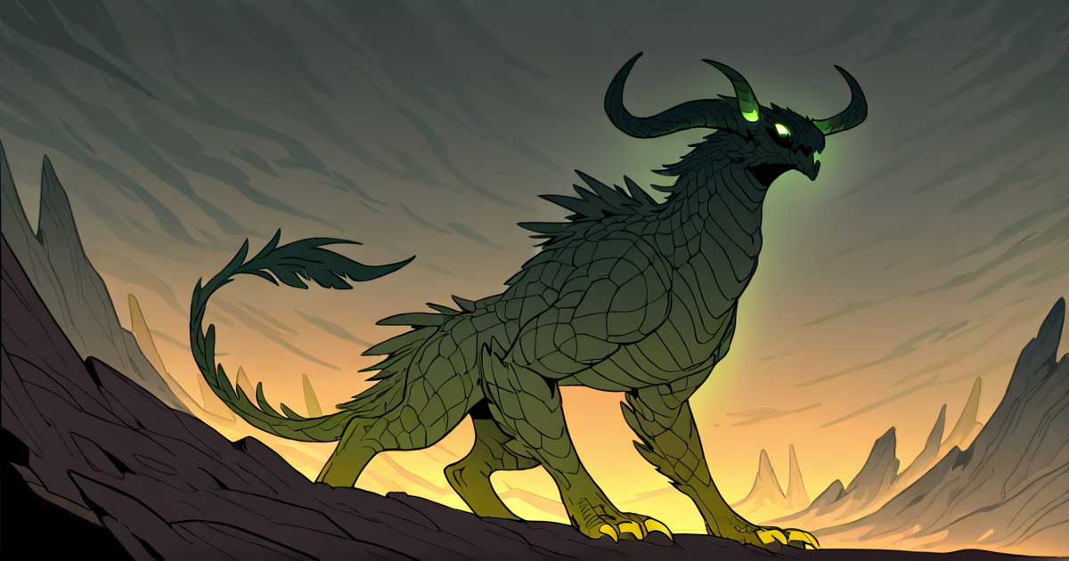 Legendary creatures — illustration thématique