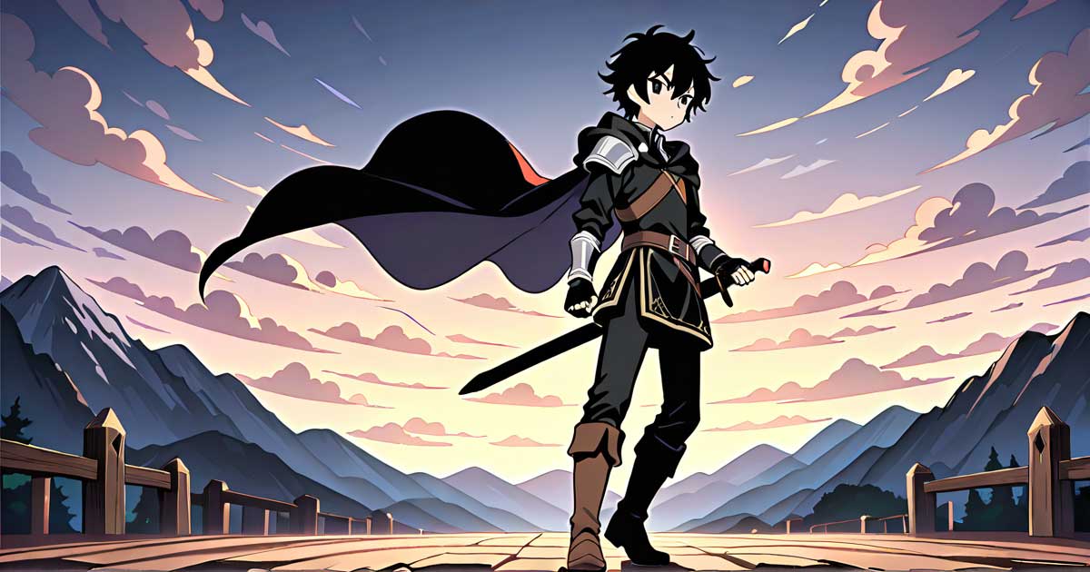 Protagoniste d’isekai — illustration thématique