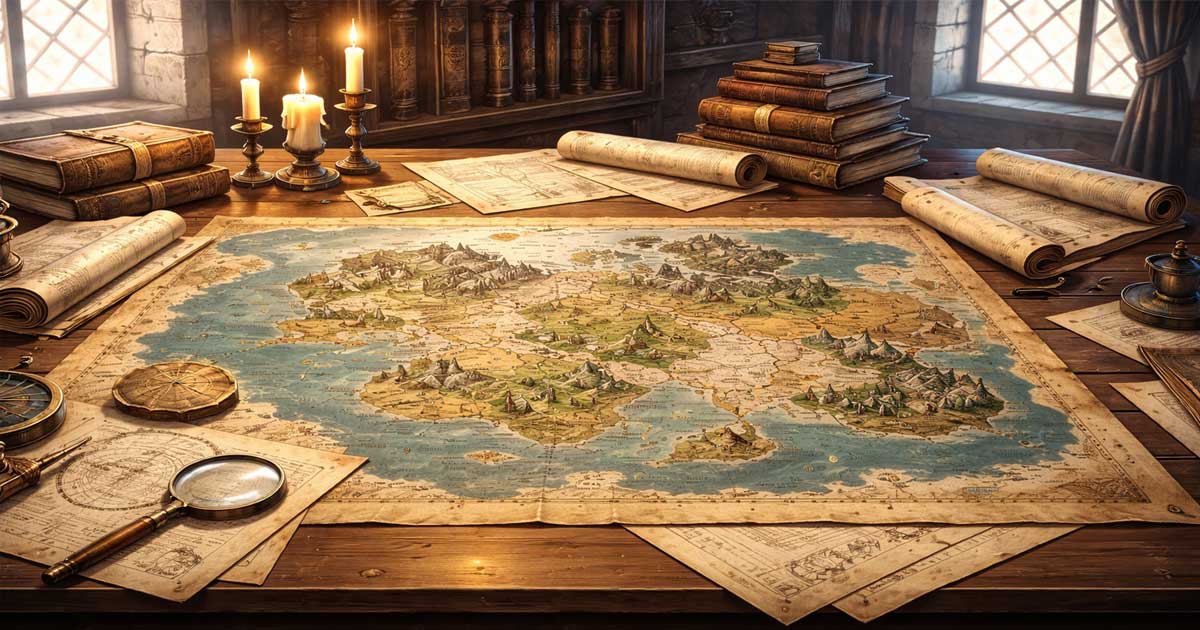 Worldbuilding — illustration thématique