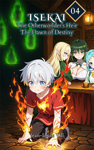 Cover of ISEKAI: The Otherworlder’s Heir – Volume 4: The Dawn of Destiny.